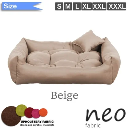 Dog bed neo beige