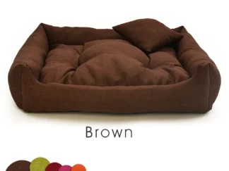 dog bed sawana brown