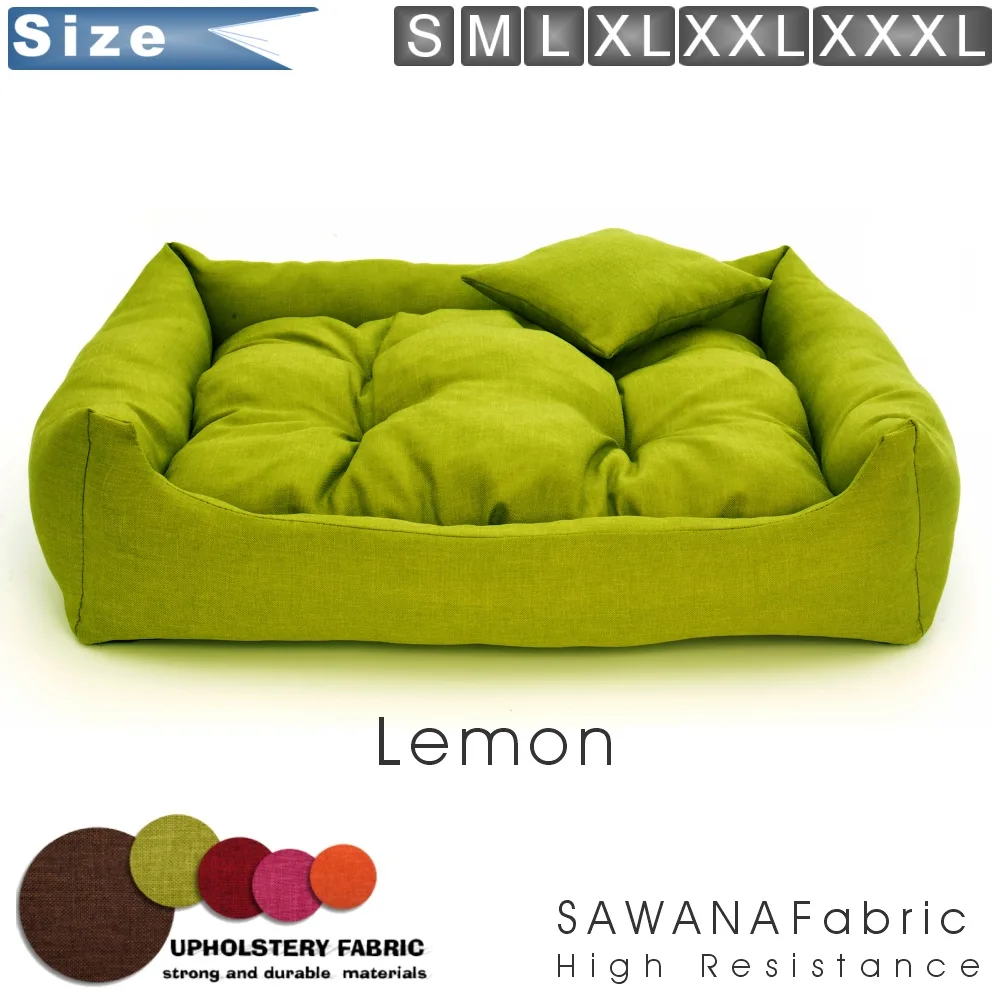 dog bed green sawana