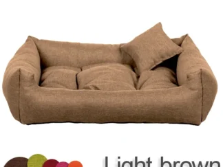 dog bed brown sawana