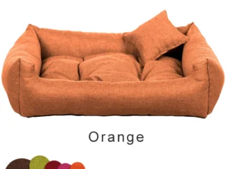 Dog bed orange sawana