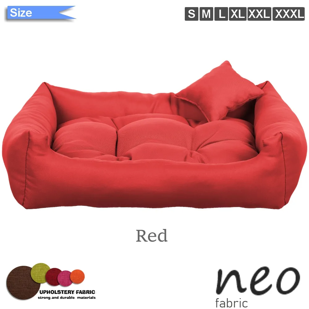 dog bed NEO red