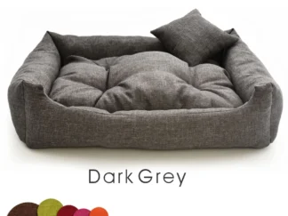 dog bed Sawana dark grey