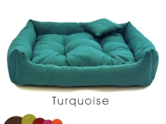 dog bed Turquoise sawana