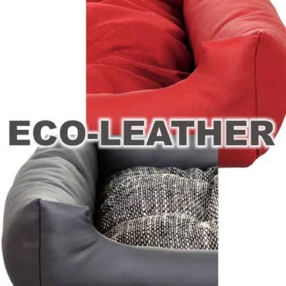 dog bed leather