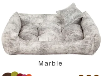 dog bed eco-leather Marble