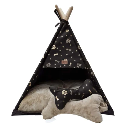 dog bed tipi golden