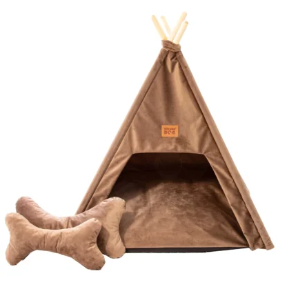 dog bed tipi royal cappuccion