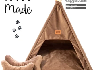 dog bed tipi royal cappuccion