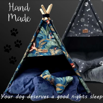 dog bed tipi bird